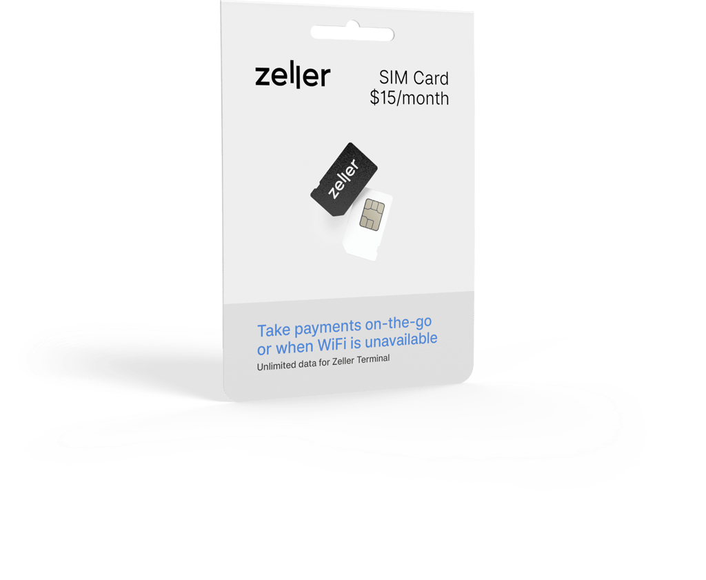 SIM Card and WiFi EFTPOS Connectivity Zeller